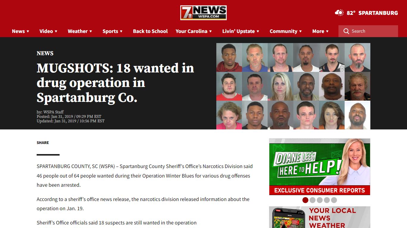 MUGSHOTS: 18 wanted in drug operation in Spartanburg Co. - WSPA 7NEWS